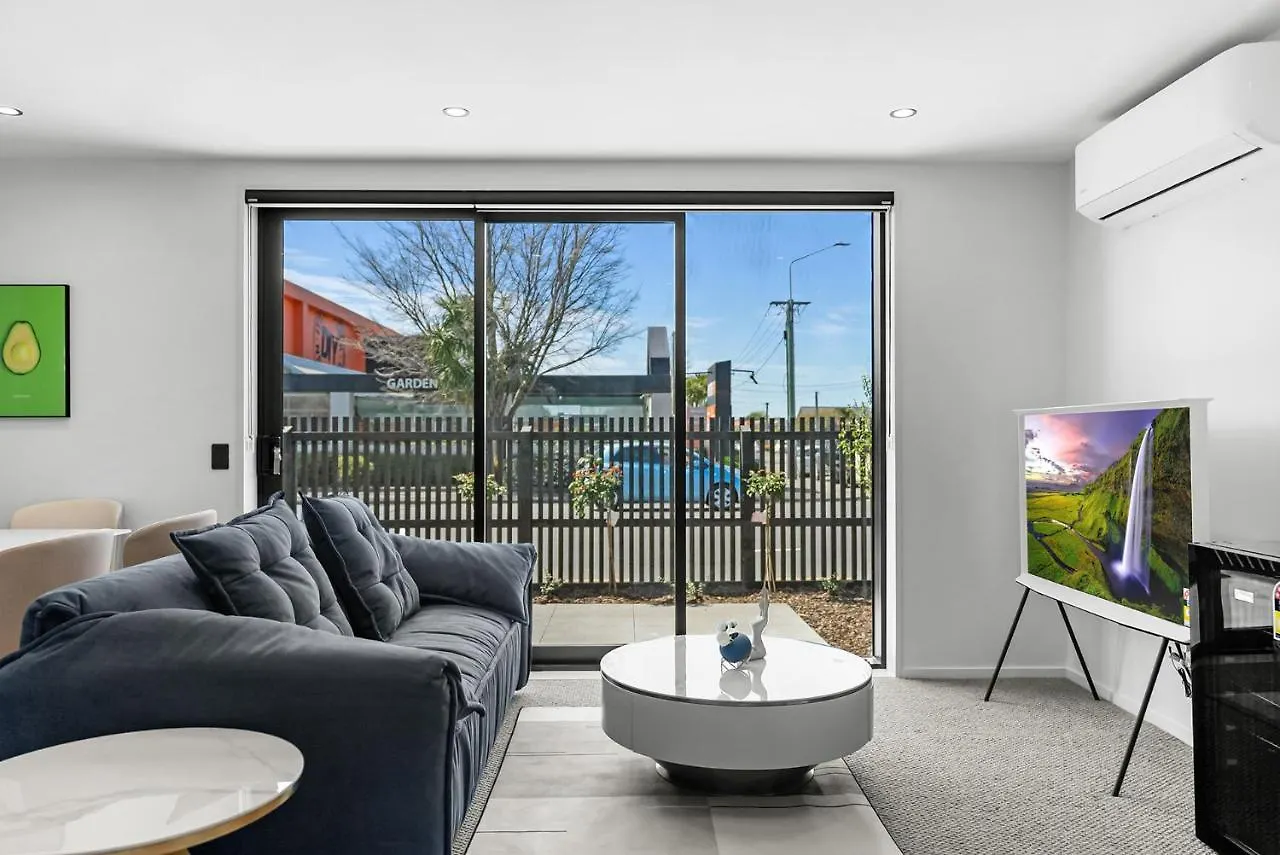 Cbd Contemporary Comfort Townhouse 2 Bed 2Bath Christchurch Apartment
