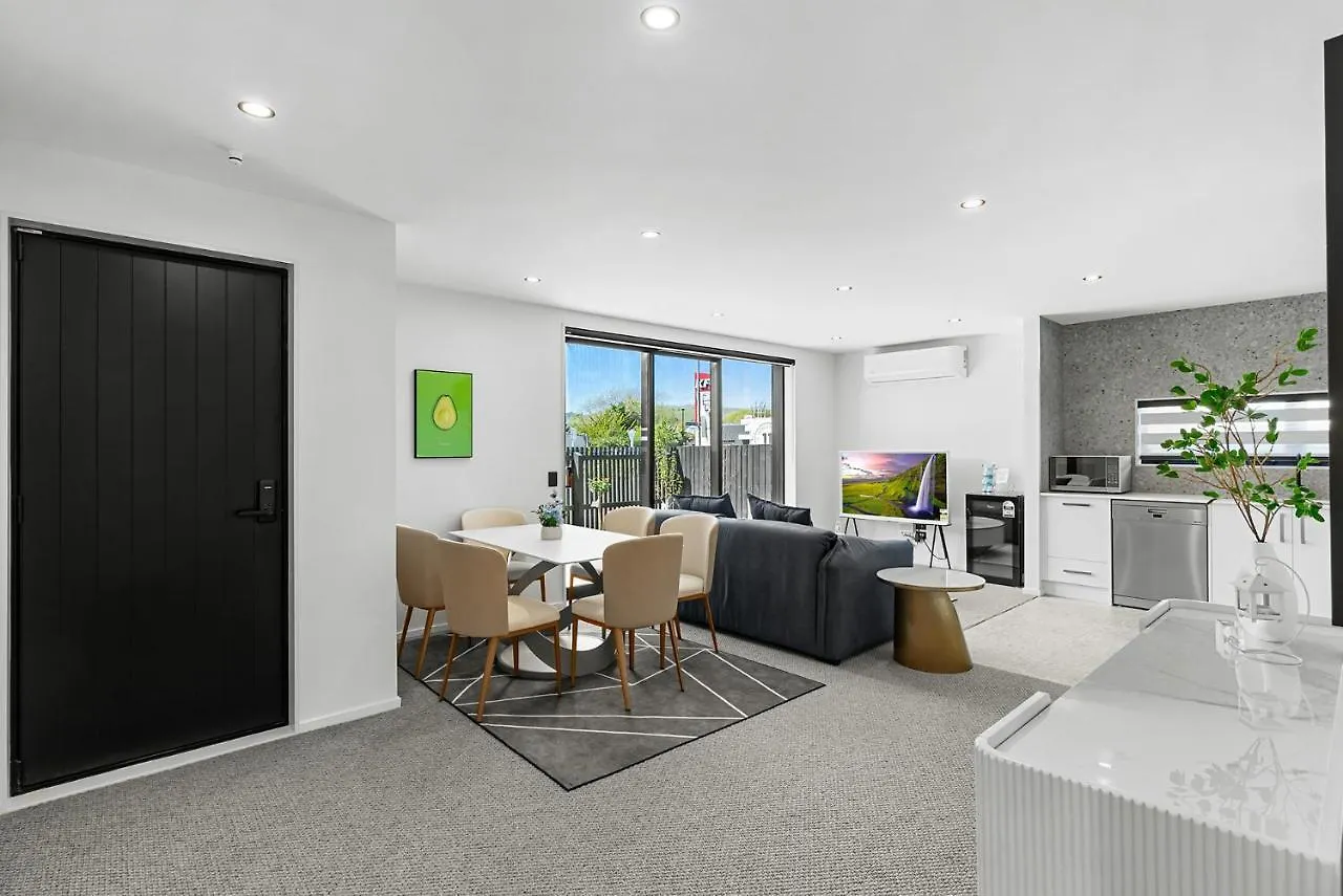 Apartment Cbd Contemporary Comfort Townhouse 2 Bed 2Bath Christchurch